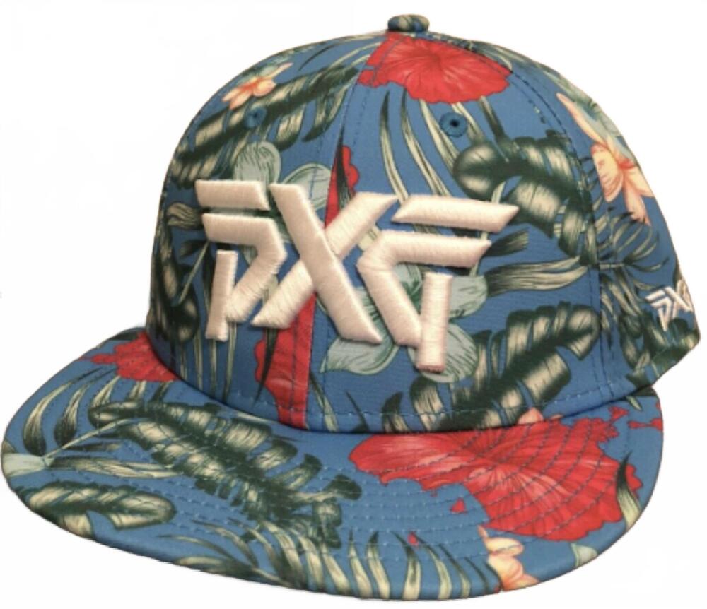 NEW PXG unisex aloha all over 950lp snapback in white